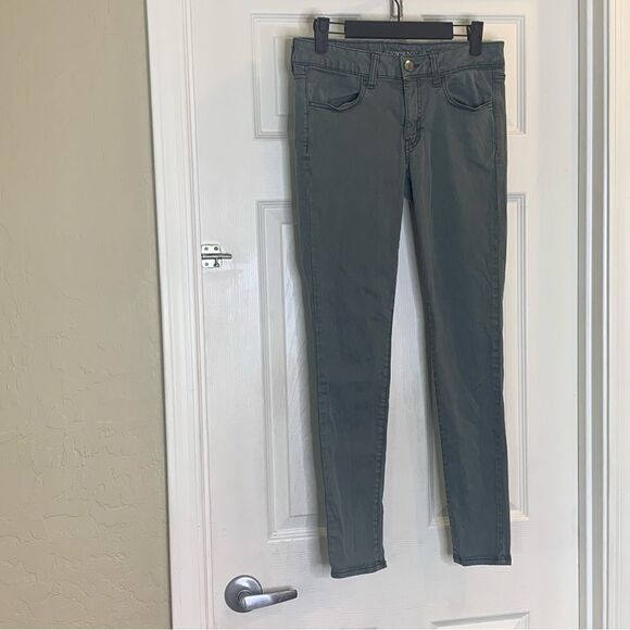 American Eagle Jegging Size 6 Gray - Picture 8 of 9